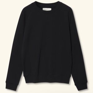 Maison Wheat Large Nashville Sweatshirt Black Lounge Comfy Made in USA